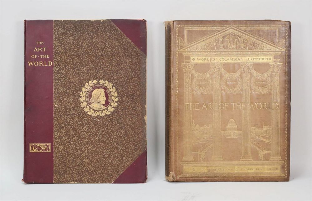 Lot 221: 1895 The Art of the World 2 Volumes