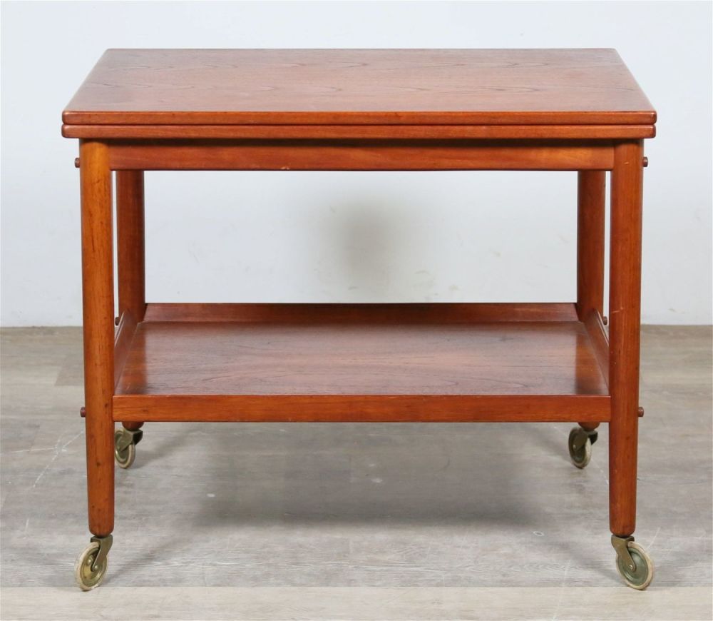 Lot 235: Ole Wanscher for Poul Jeppesen Tea Trolley