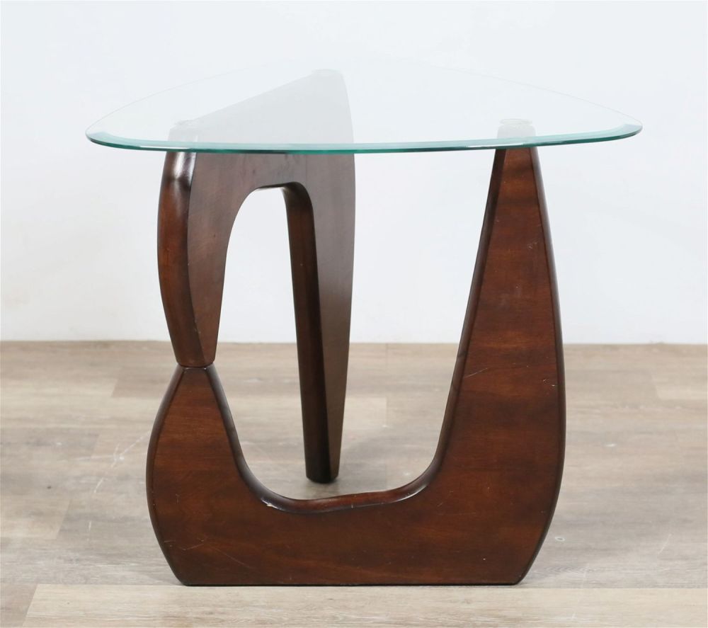 Lot 253: Isamu Noguchi Style Side Table