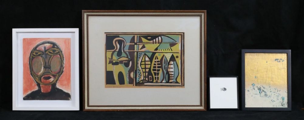 Lot 351: 4 Piece Art Lot Timmins, Cattan, Kesl, Rorer