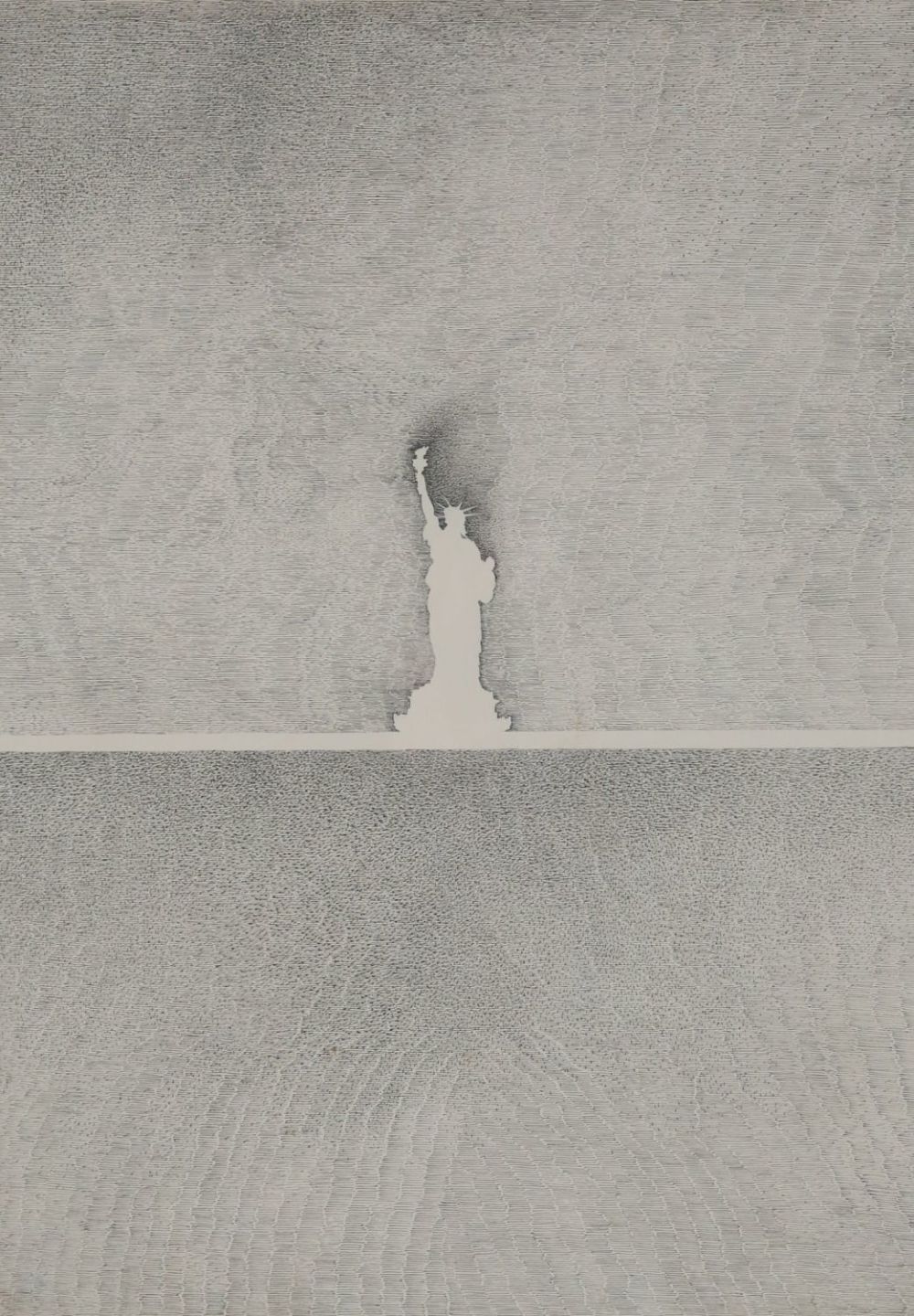 Lot 395: Gregory Masurovsky Etching Statute of Liberty