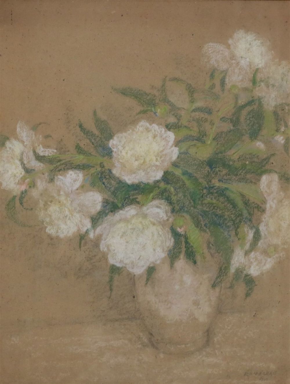 Lot 161: Elmer Livingston MacRae Pastel Still Life