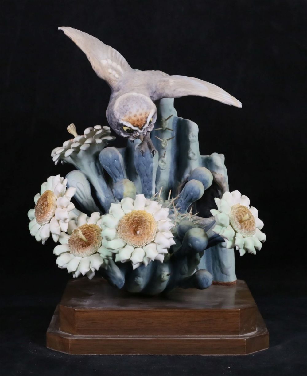 Lot 169: Royal Worcester Elf Owl Porcelain Figure
