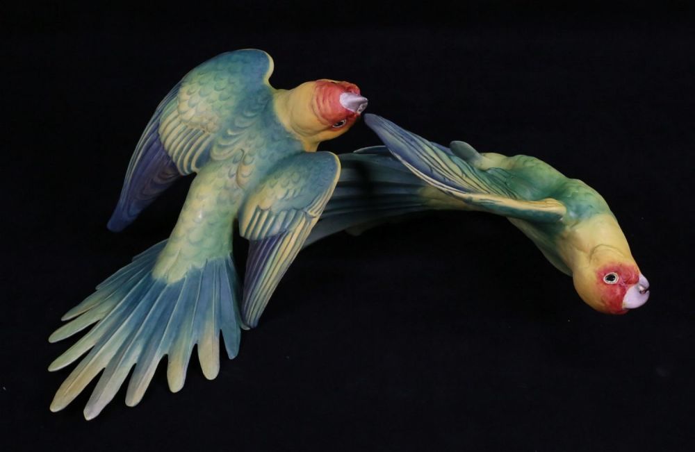 Lot 188: Royal Worcester Extinct Carolina Paroquet