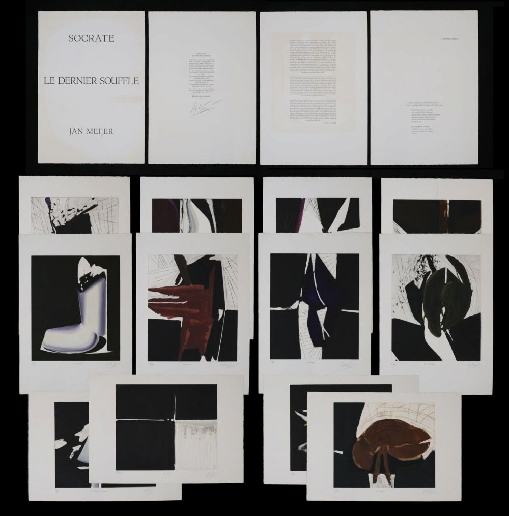Lot 220: Jan Meijer Portfolio Socrate 12 Engravings