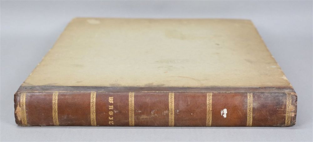 Lot 338: Antonio Acquaroni Album 100 Etchings Views of Rome