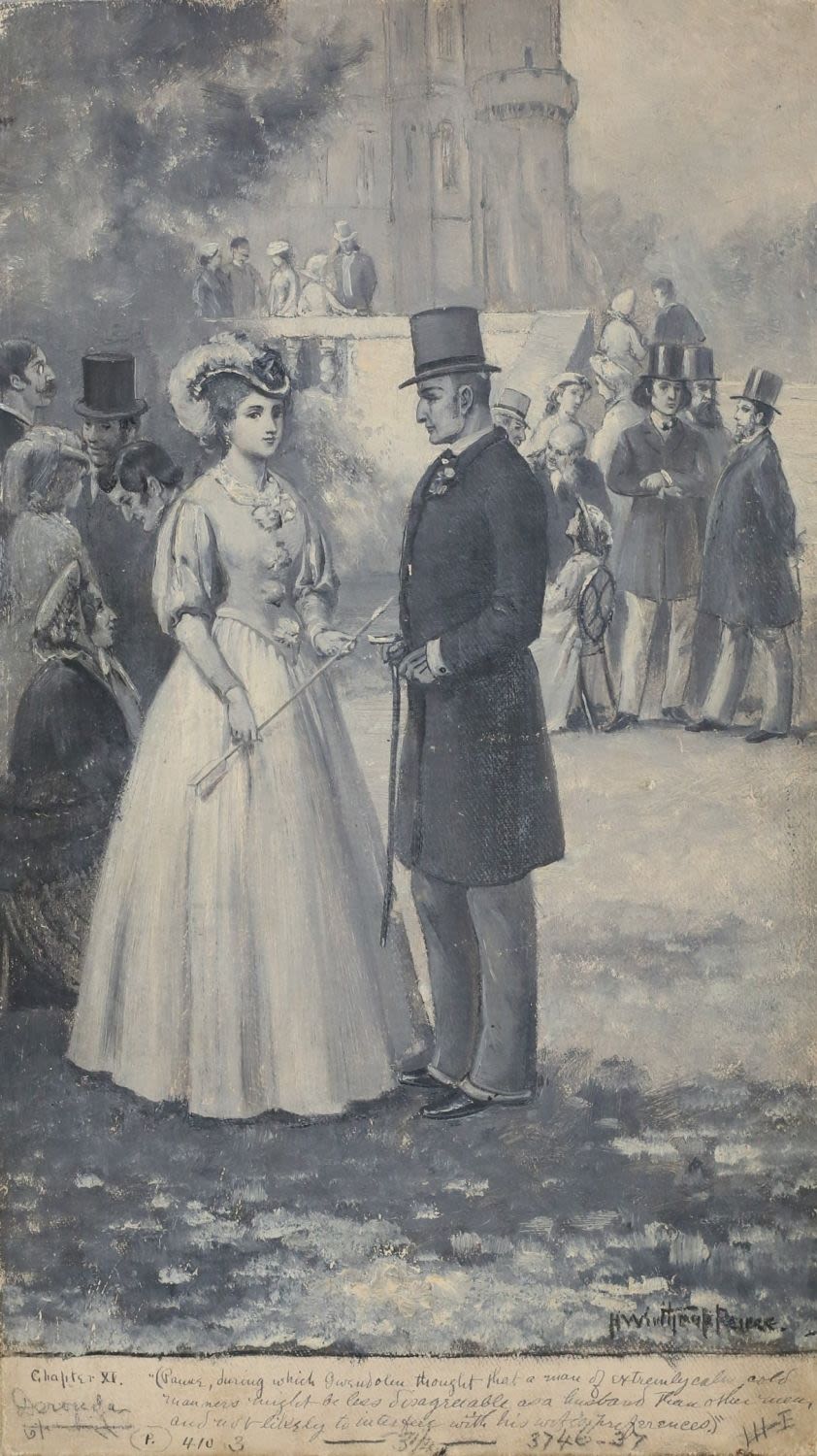 Lot 182: H. Winthrop Peirce Illustration Daniel Deronda