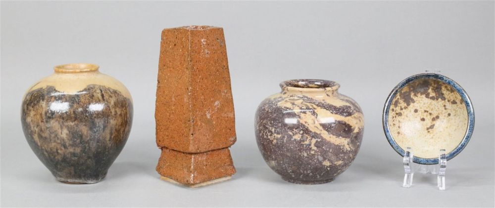 Lot 248: 4 Piece Pottery & Stone Lot