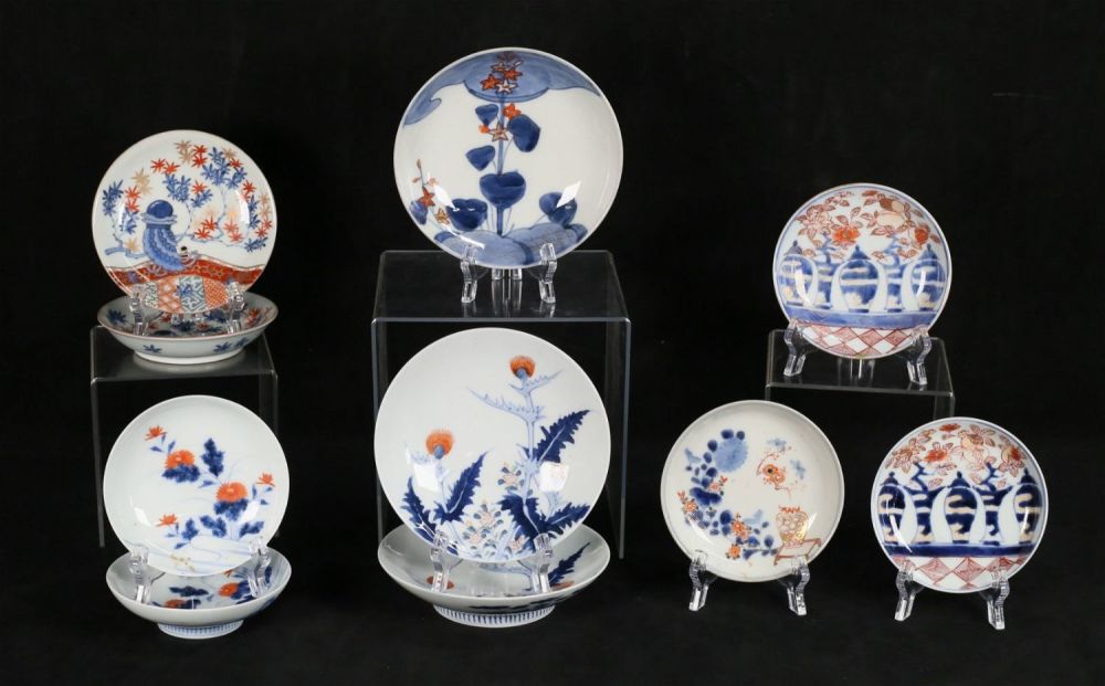 Lot 278: 10 Japanese Imari & Nabeshima Dishes