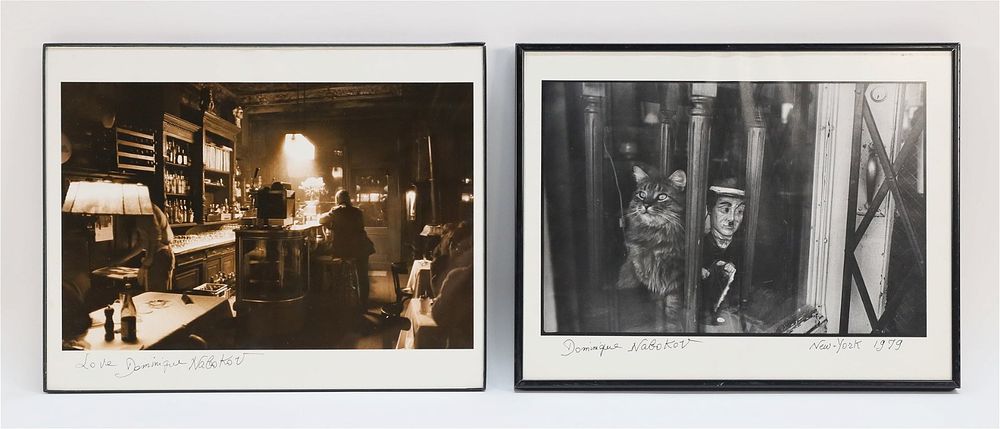 Lot 178: Dominique Nabokov 2 Photographs