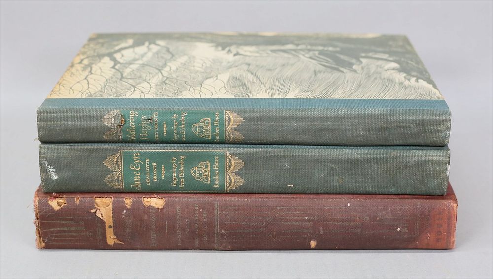 Lot 386: Charlotte & Emily Bronte 3 Illustrated Books