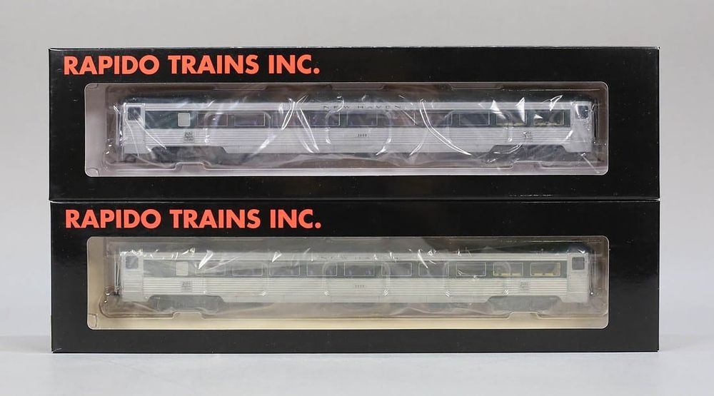 Lot 369: Lot of 2 Rapido Trains #17001/#17002  Model Trains