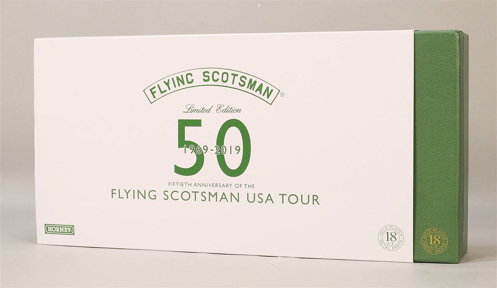 Lot 437: Flying Scotsman Limited Edition - Gold Plated 18CT