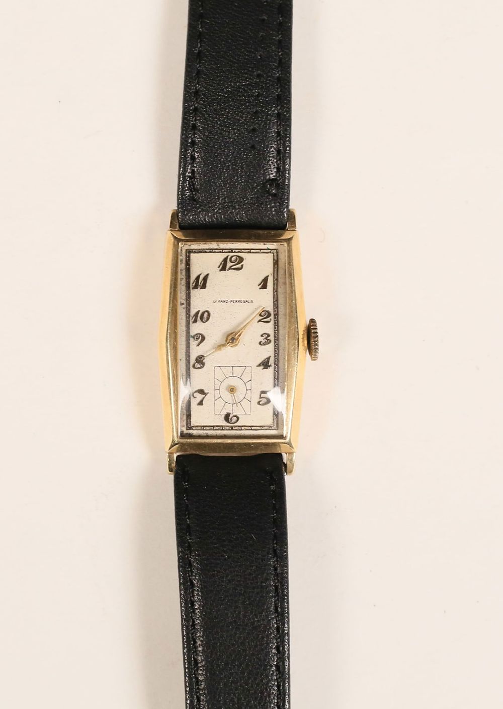 Lot 345: Girard Perregaux 14k Gold Watch