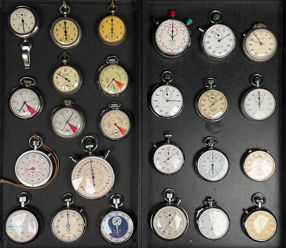 Lot 369: 25 Stop Watches, Sports Timers, Pedometers
