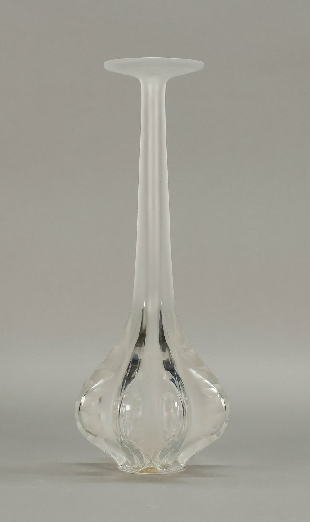 Lot 182: Lalique France Claude Crystal Vase