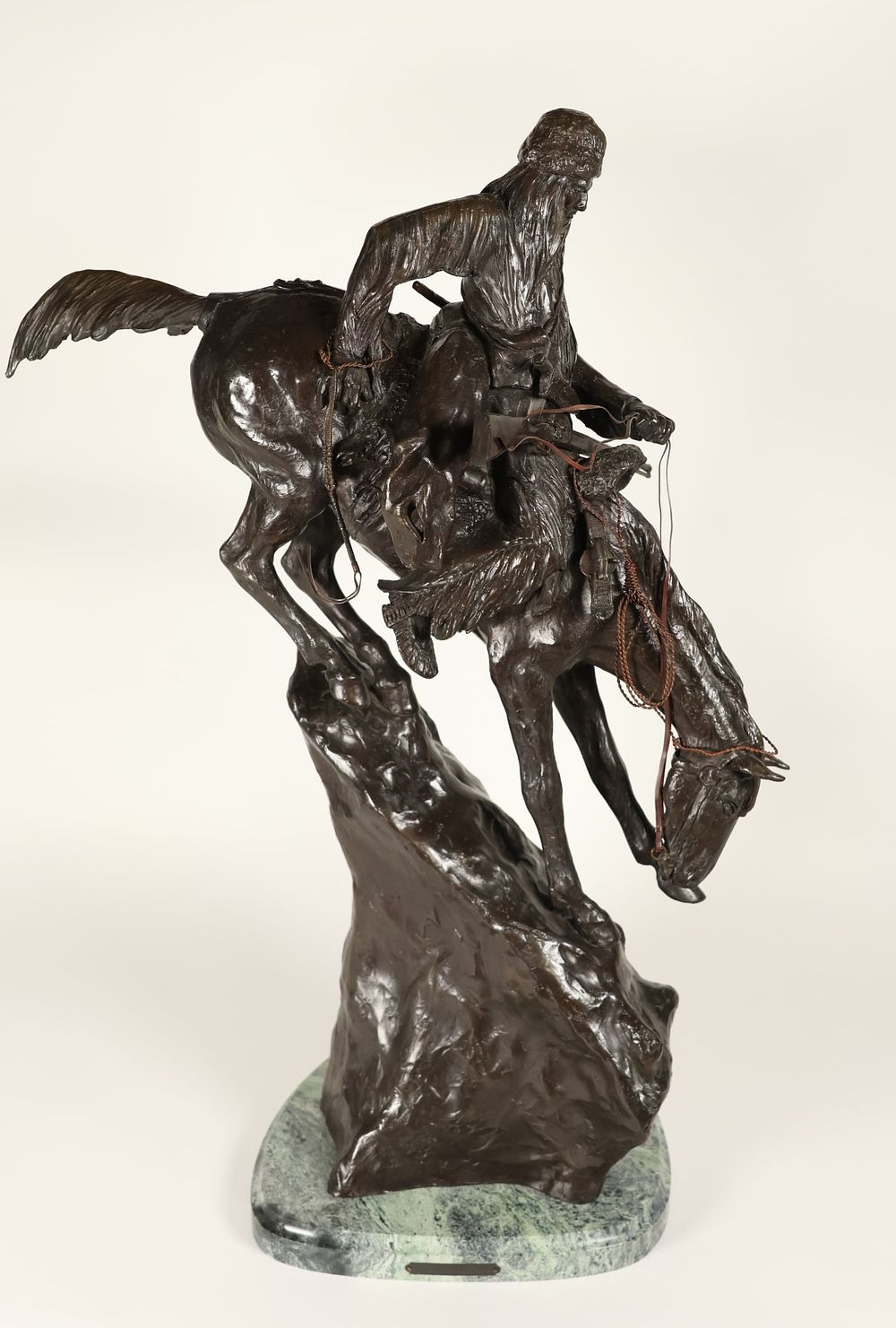 Lot 198: After Frederic Remington Bronze The Mountain Man