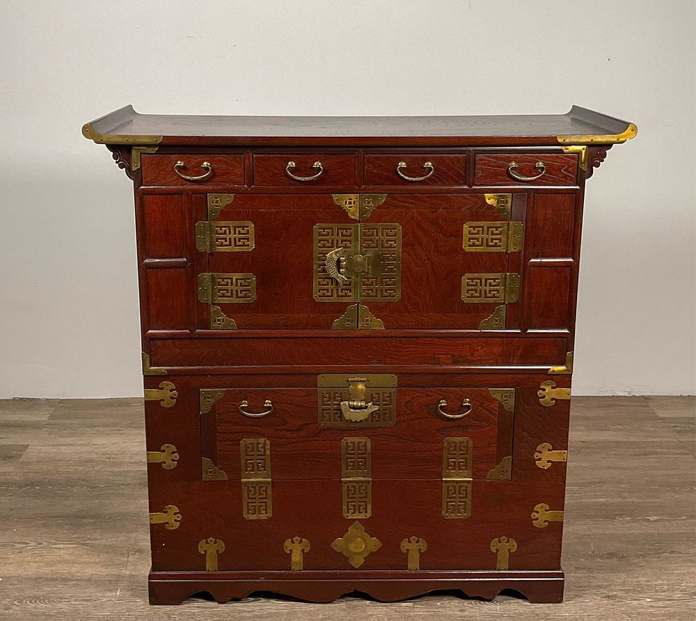 Lot 223: Korean Tansu Chest