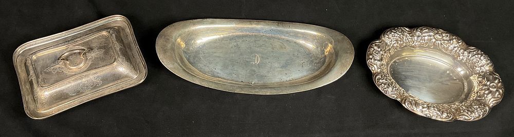 Lot 253: 3 Piece Sterling Lot Gorham, Barbour