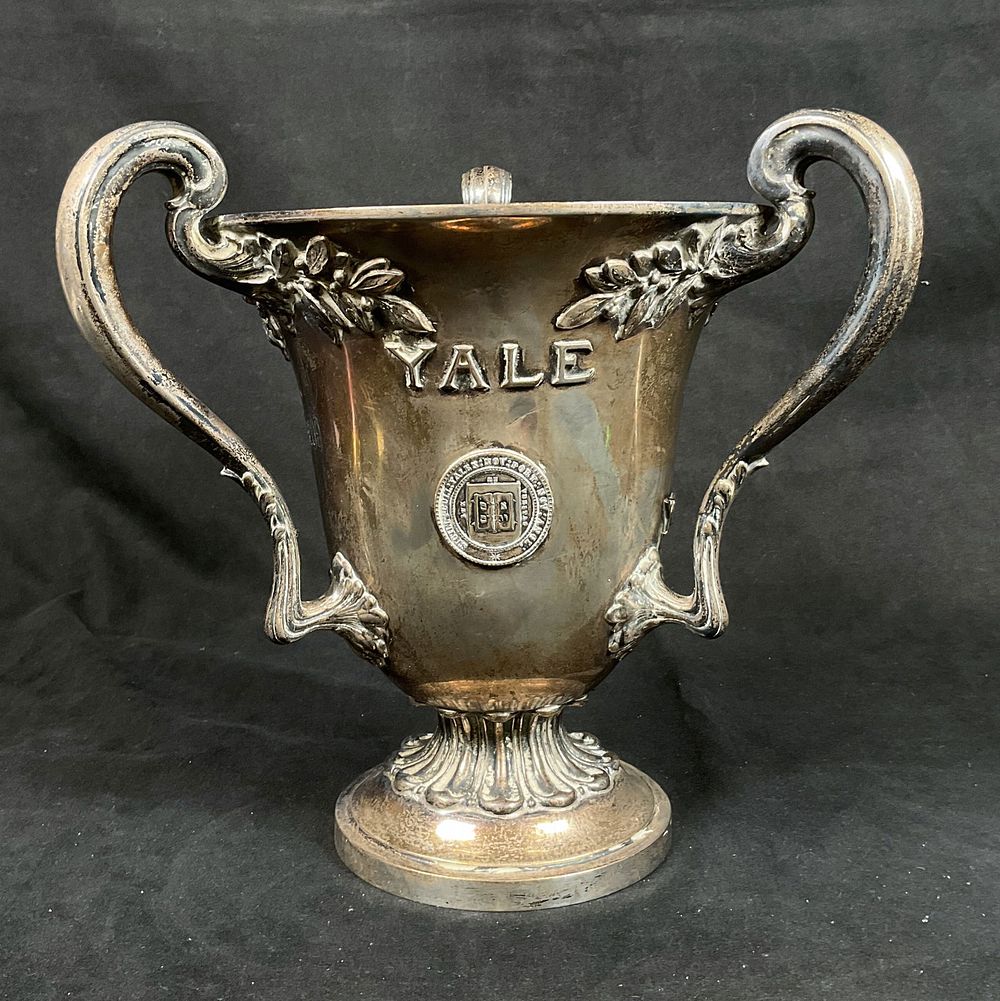 Lot 259: Dominick & Haff Sterling Loving Cup Yale 1914