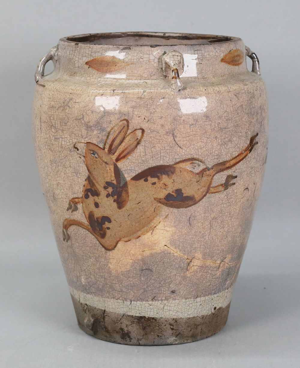 Lot 301: Korean Pottery Vase Possibly Joseon Dynasty