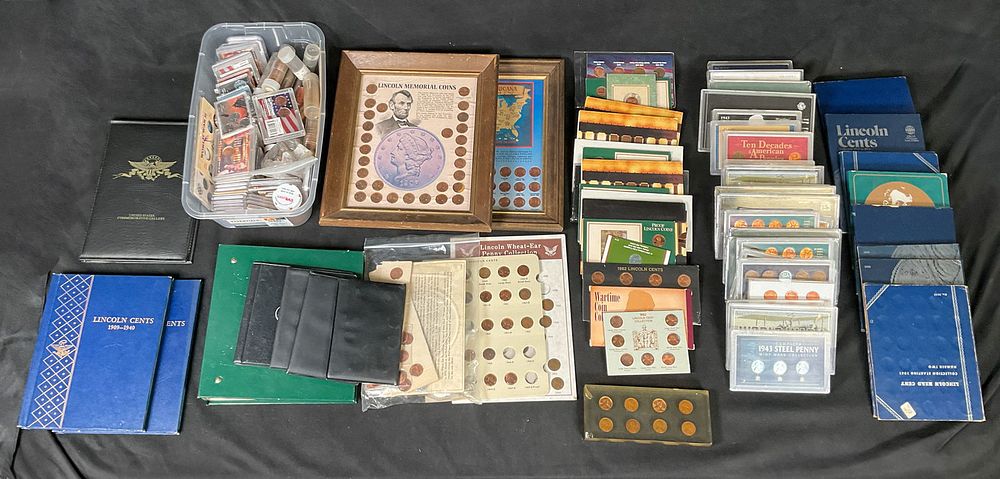 Lot 314: Lincoln Head Pennies Unsorted