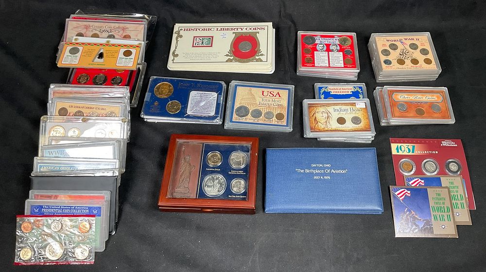Lot 315: Sets of US Coins Some Silver