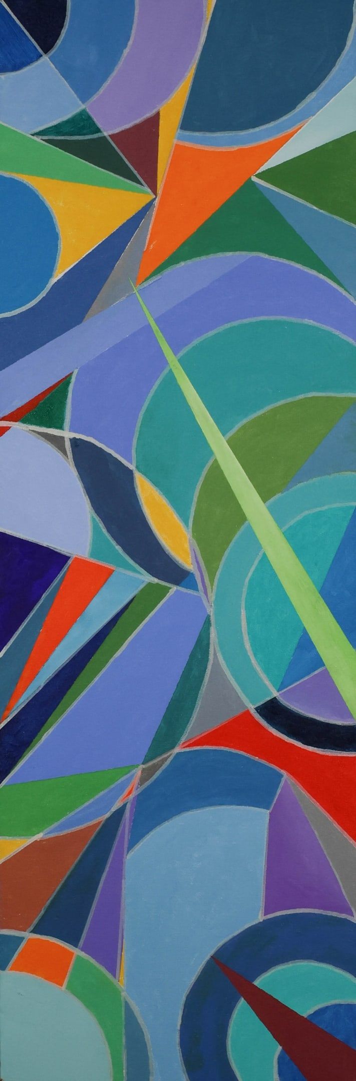 Lot 414: Martin Graifer Acrylic on Canvas Abstract