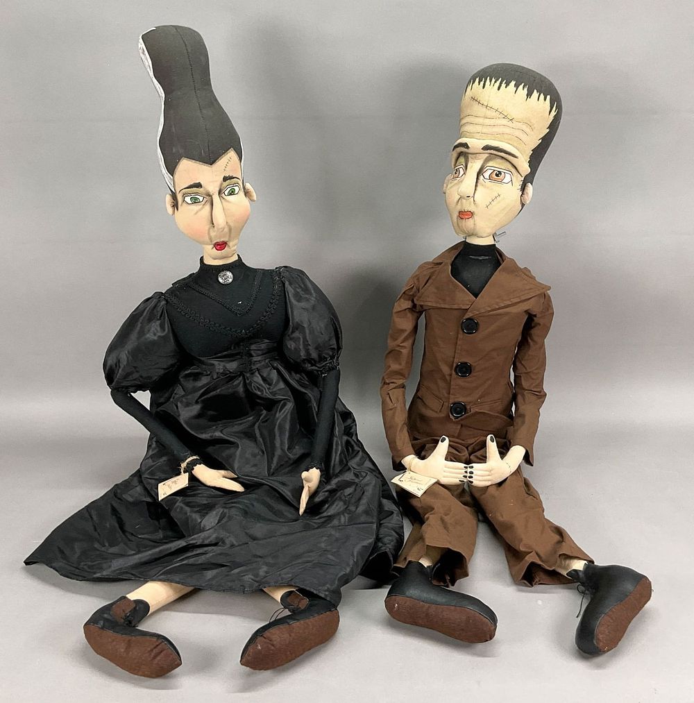 Lot 179: 2 Joe Spencer Frankie & Frances Monster w/ Tags