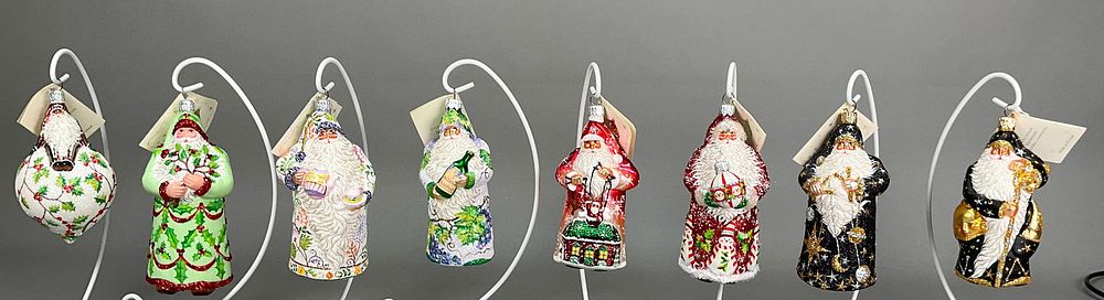 Lot 388: 8 Breen Christmas Ornaments with Tags