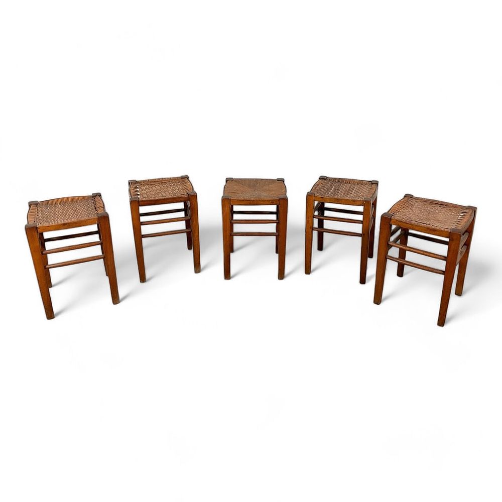 Lot 174: 5 Early Stools