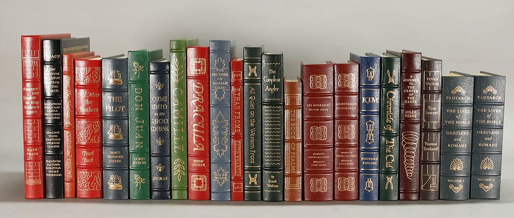 Lot 202: Easton Press Library of Famous Editions 22 Vols.