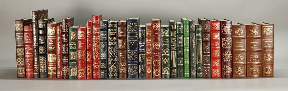 Lot 204: Easton Press 100 Greatest Books 30 Volumes