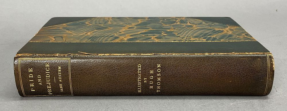 Lot 205: Jane Austen Pride & Prejudice Illustrated 1894