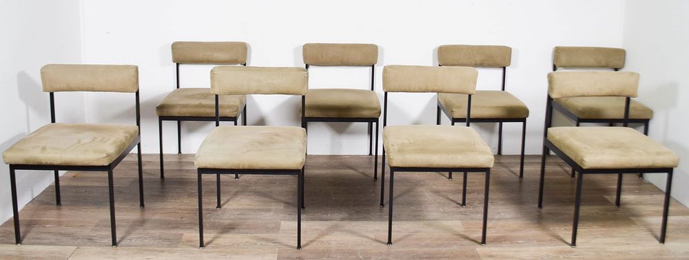 Lot 243: Set of 8 Modern Dining Chairs