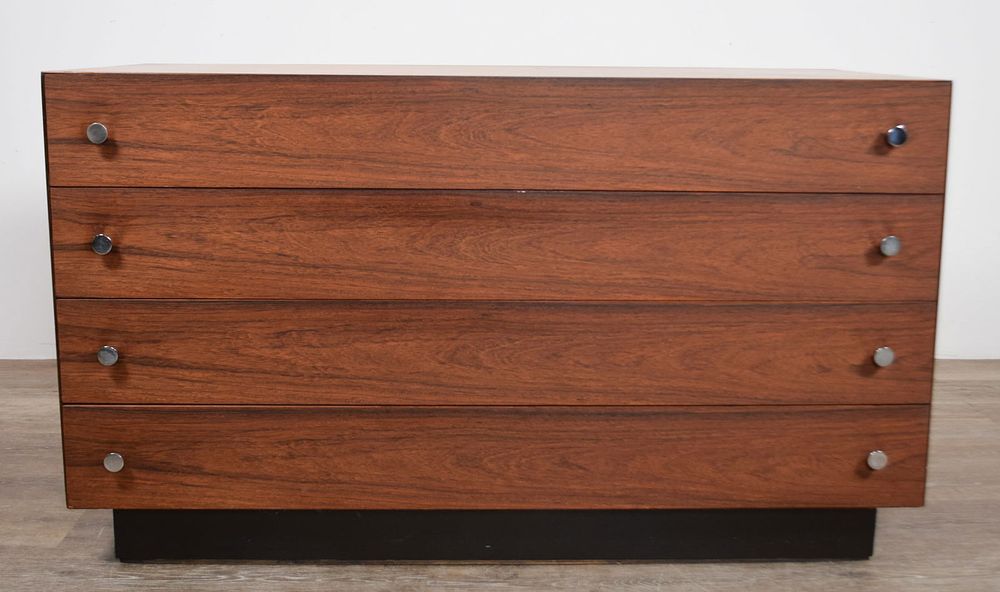 Lot 251: Sigurd Hansen Danish Modern 4 Drawer Stand