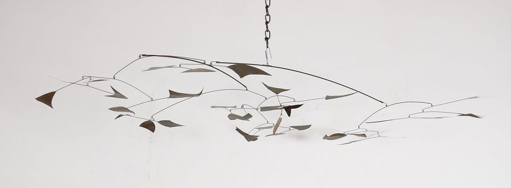 Lot 261: Modern Metal Mobile Sculpture