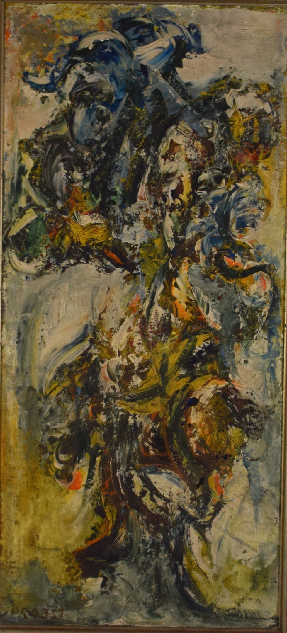 Lot 270: Joachim Probst Oil on Board Floral
