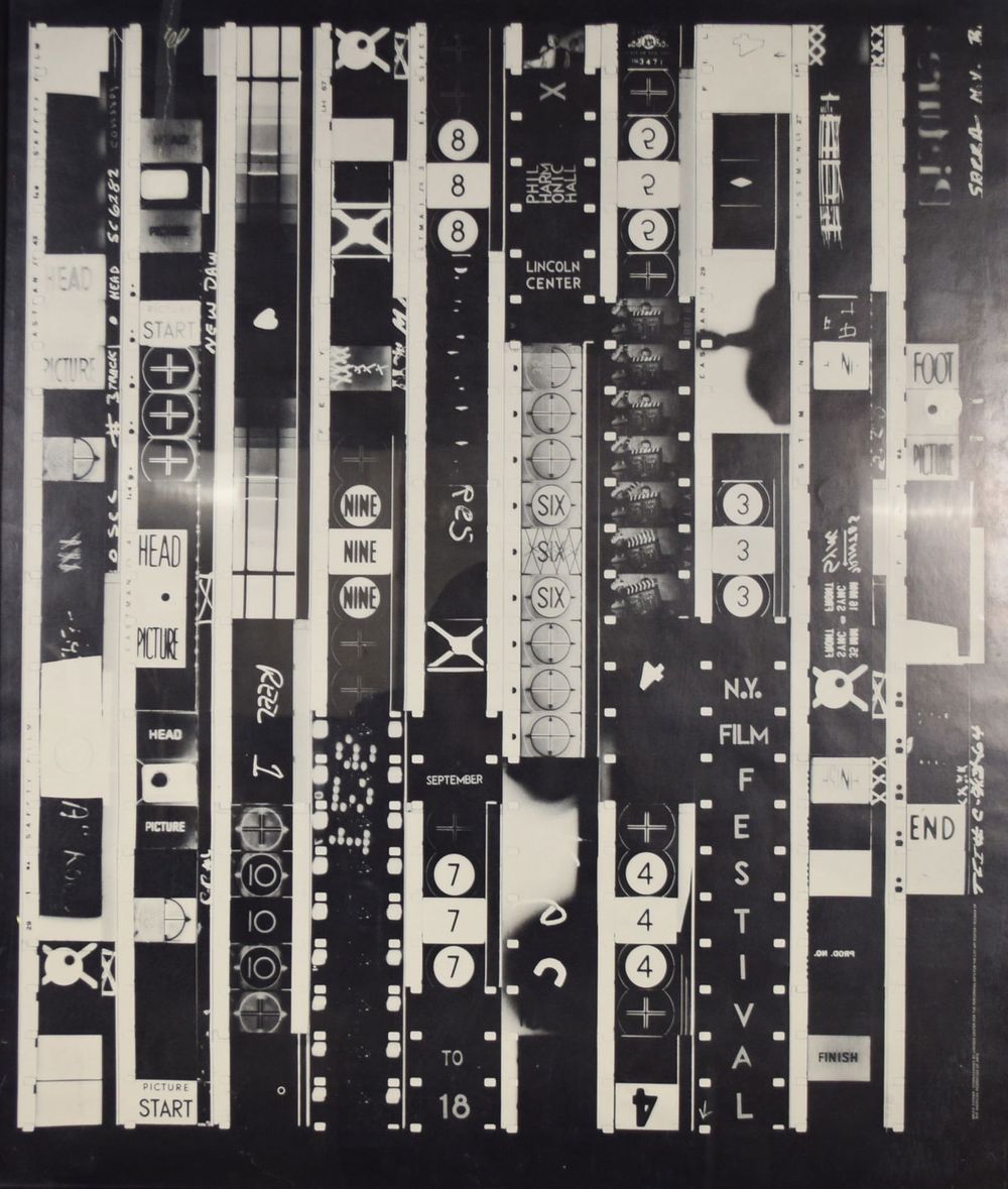 Lot 276: Bruce Conner NY Film Festival Poster