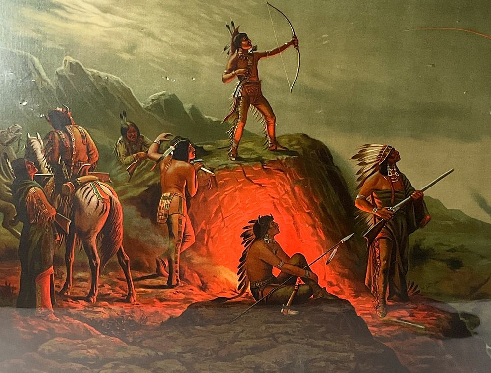Lot 284: After ADM Cooper Burning Arrow Chromolitho Prang