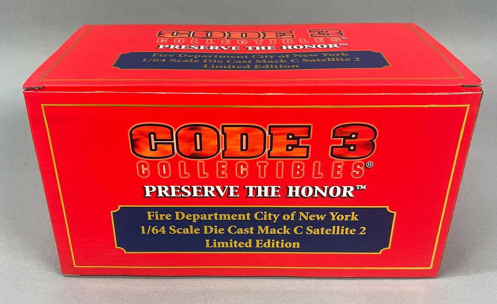 Lot 321: Code 3 1:64 Scale Mack C Satellite 2 Model