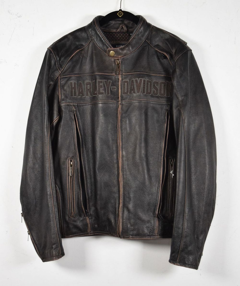 Lot 362: Harley Davidson Roadway Leather Jacket Size M