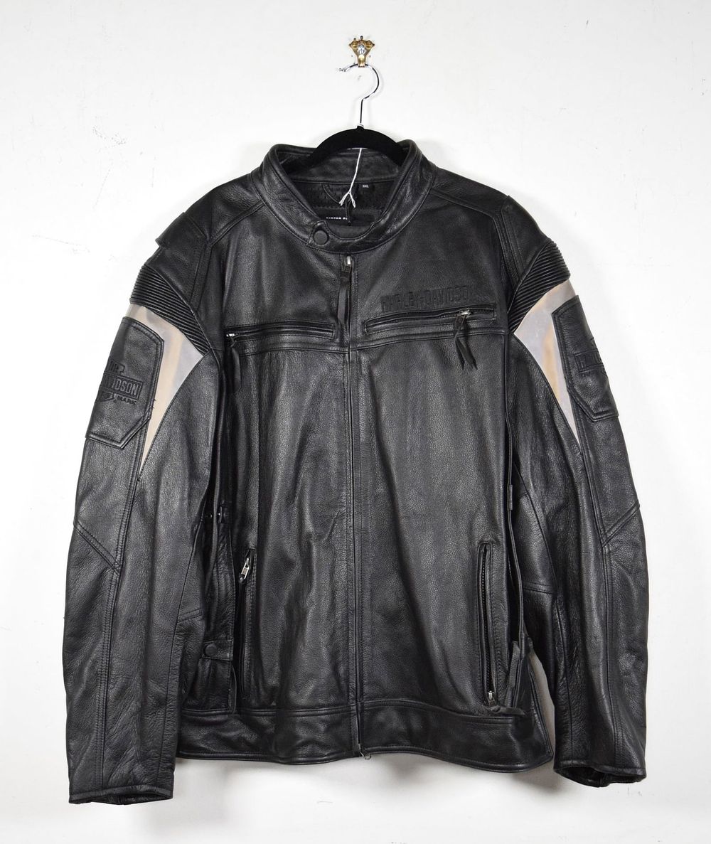 Lot 365: Harley Davidson Rivage Leather Jacket 3XL
