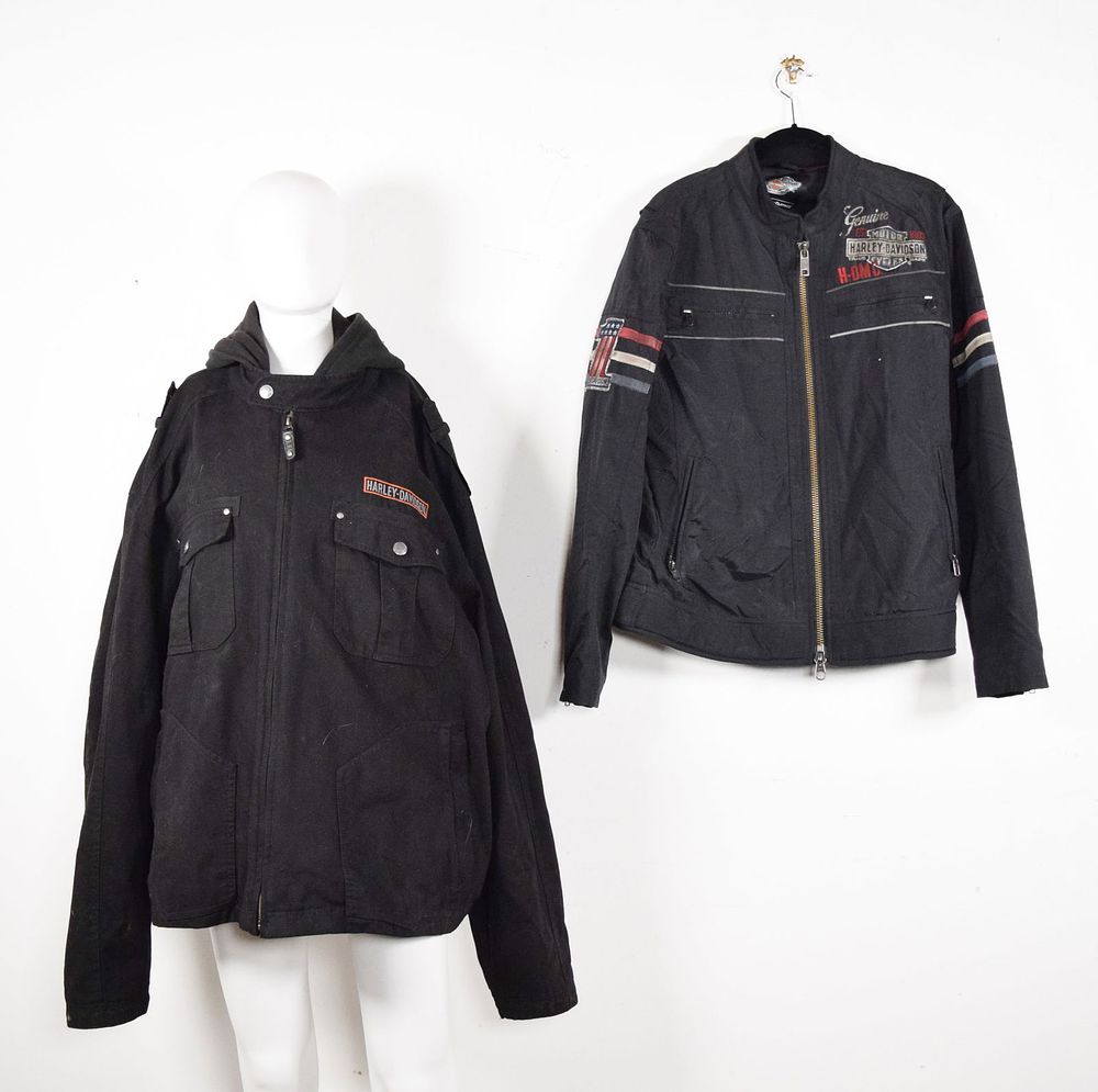 Lot 368: 2 Harley Davidson Jackets Colton & Warrior