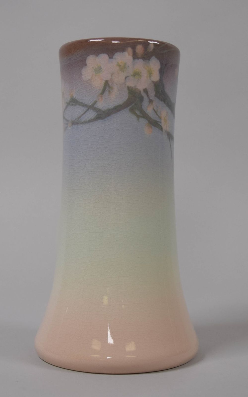 Lot 180: Rookwood Ed Diers Iris Glaze Pottery Vase 1911