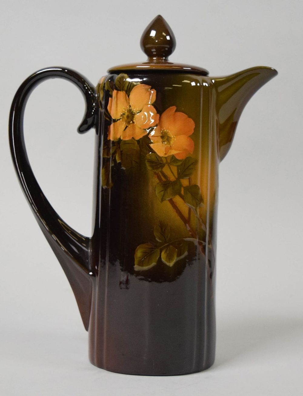 Lot 182: Rookwood Sallie Coyne Standard Glaze Coffee Pot