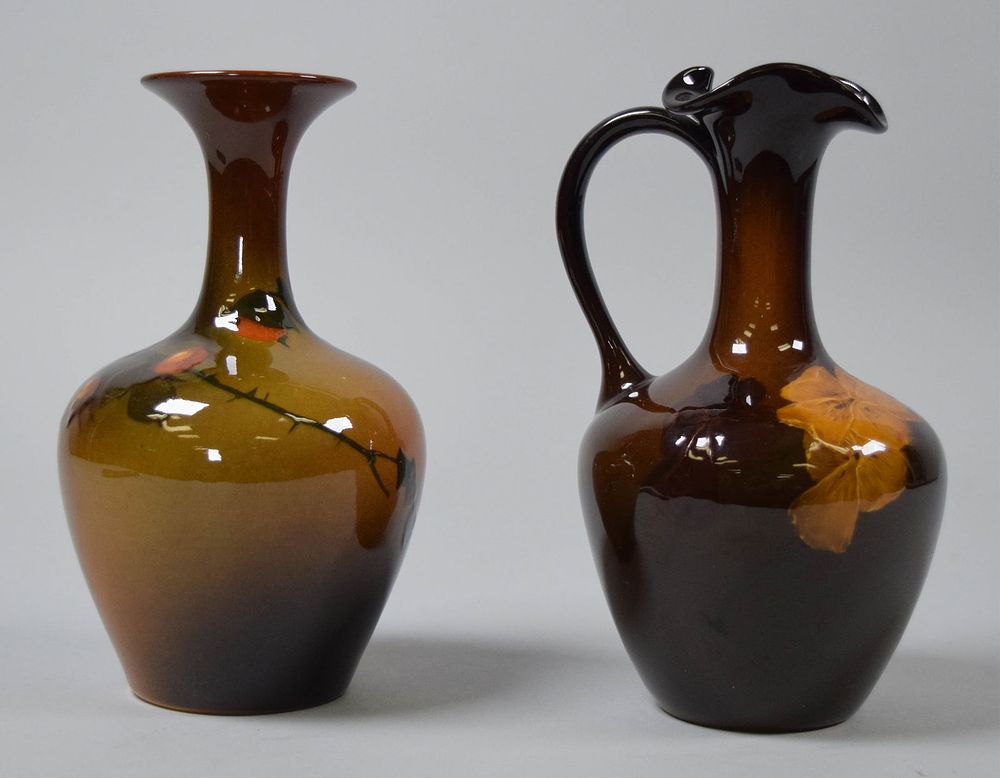 Lot 190: 2 Pieces Rookwood Standard Glaze Klemm & Markland