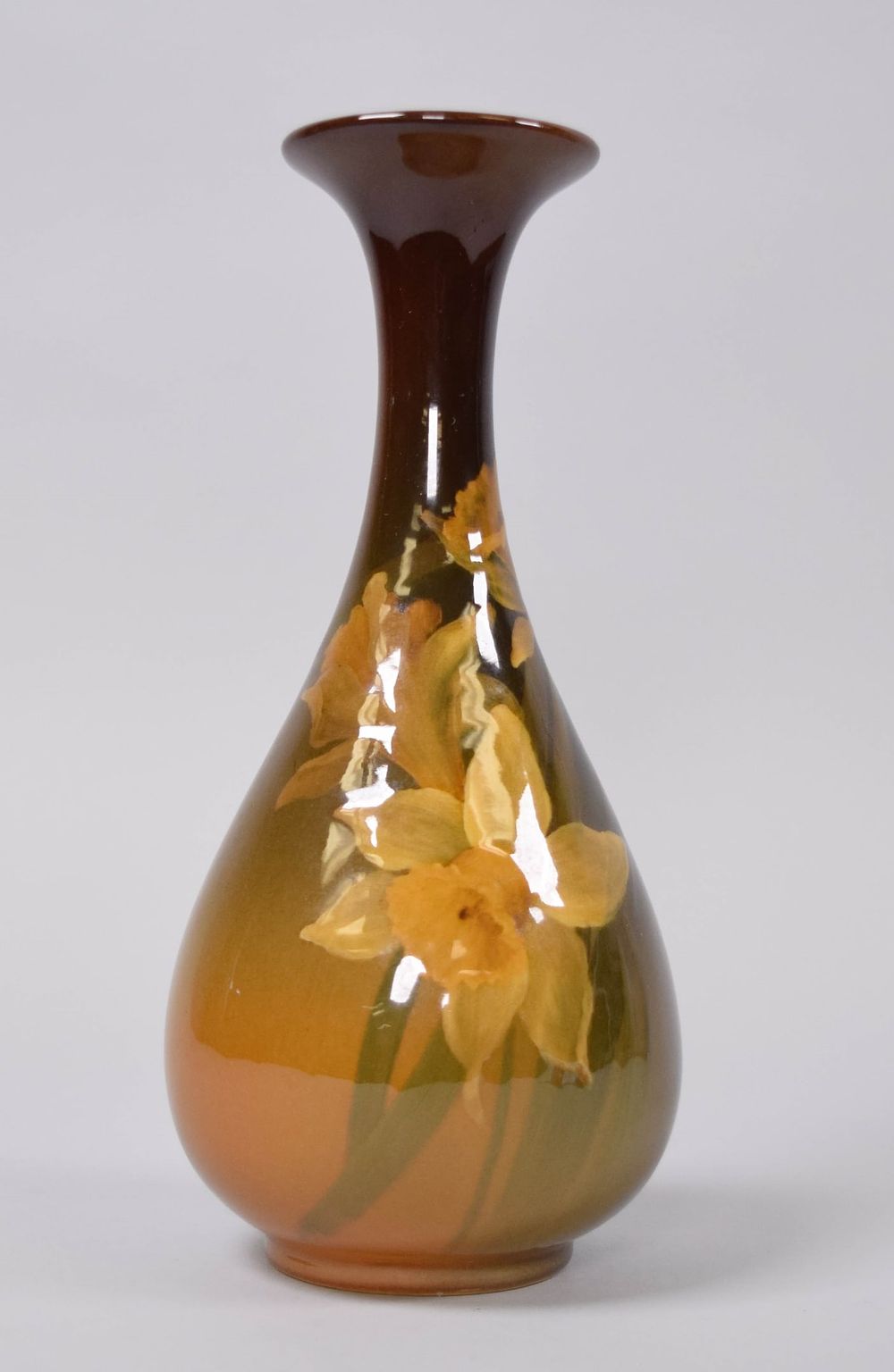 Lot 191: Rookwood Irene Bishop Standard Glaze Pottery Vase