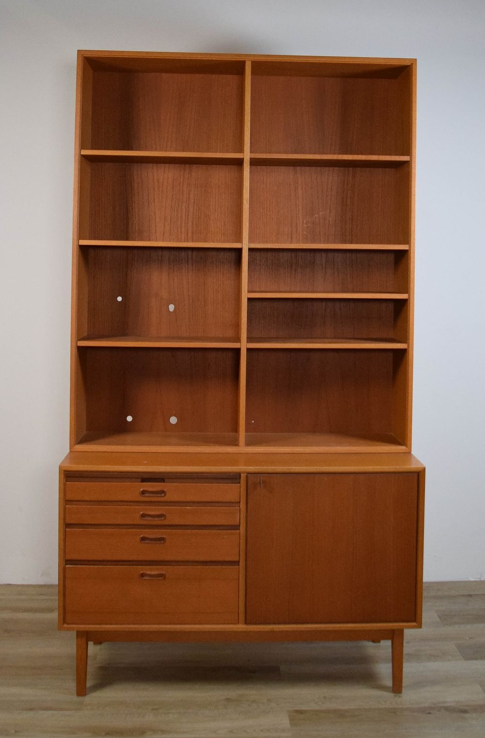 Lot 217: Scandinavian Modern Bookcase / Desk