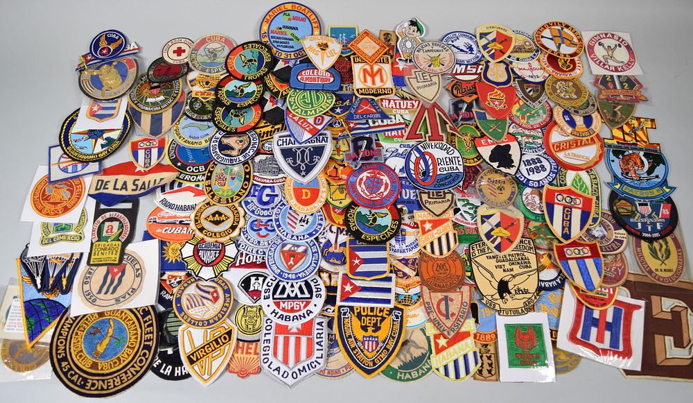 Lot 239: Lot of Vintage Cuban Patches